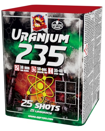 Uranium 235 25 r 38mm