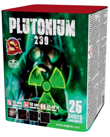 Plutonium 239 25r 38mm