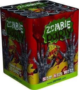 Zombie Party 25 shots 36 mm