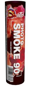 Smoke bomb Photo Smoke 90 red 4 pieces