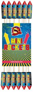 Mini rockets 15 mm 12 pieces