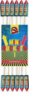 Mini rockets 18,5 mm 12 pieces