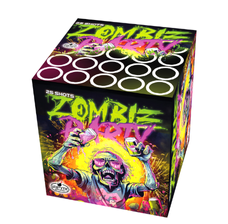 Zombie party 25 shots 36 mm
