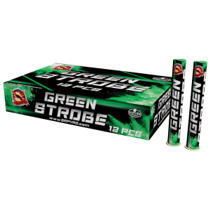 Strobes 50 seconds green 12 pieces