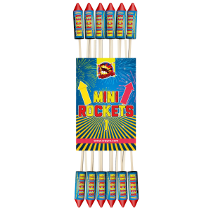 Mini rockets 18,5 mm 12 pieces
