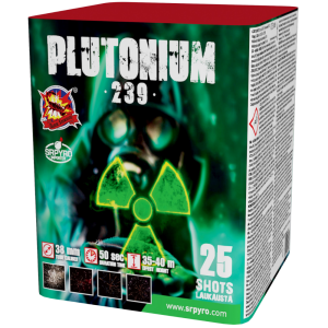Plutonium 239 25 shots 38 mm