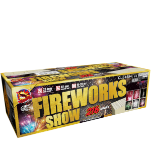 Fireworks Show 216 shots 20 mm