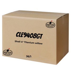 Shell 4" titanium willow 100mm
