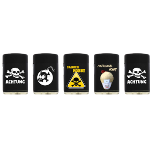 Lighters Jet Rubber MIX 25 pieces
