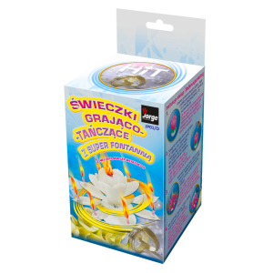 Spievajci kvet biely 60 pieces